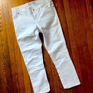 Rock & Republic White Jeans 12
